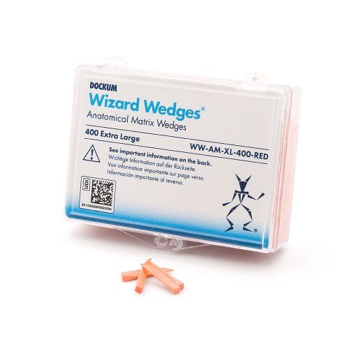 Wizard Wedges Wood Anatomical Sectional Matrix Wedges Qty 400 - Dockum - GoldenDent